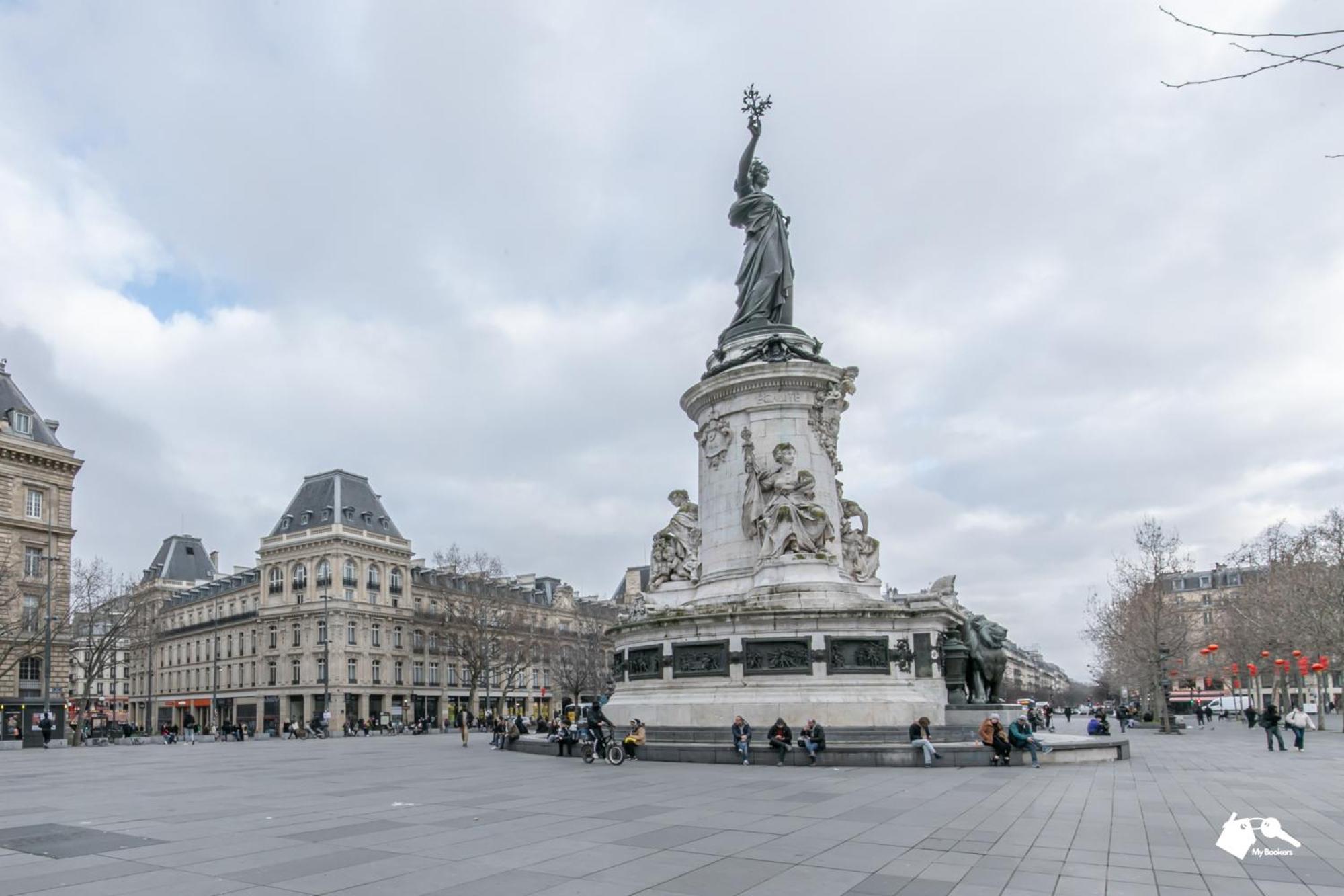 Mba - Splendide Appart - Gambey 2 - Proche Republique Parigi Esterno foto